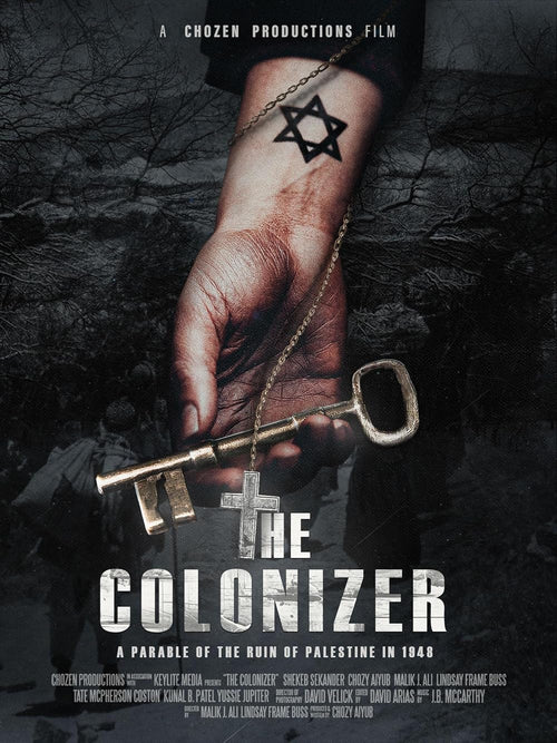 "The Colonizer" Black Promo Hat - Adjustable Velcro-back